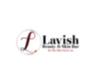 Lavishbeautysb.com(Lavish Beauty & Skin Bar) Screenshot