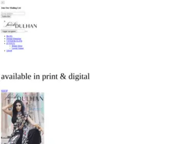 Lavishdulhan.com(Lavish Dulhan) Screenshot