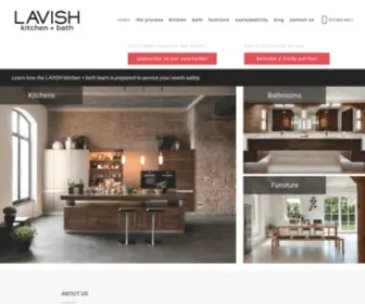 Lavishforhome.com(LAVISH kitchen + bath) Screenshot