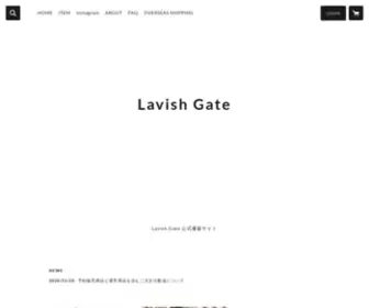 Lavishgate.net(L a v i s h G a t e) Screenshot