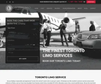 Lavishlimo.ca(Toronto Limo) Screenshot