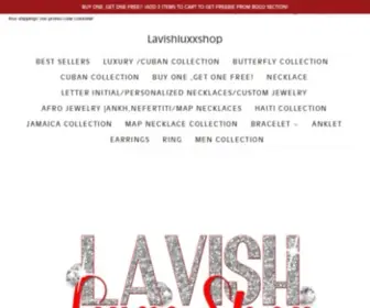 Lavishluxxshop.com(Lavishluxxshop) Screenshot