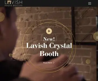 Lavishphotobooths.com.au(Lavish Photo Booths) Screenshot