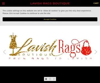 Lavishragsboutique.com(Lavish Rags Boutique) Screenshot