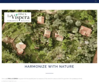 Lavispera.org(FINCA LA VISPERA) Screenshot