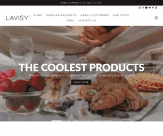 Lavisy.com(Home to the Coolest Products on the Internet) Screenshot