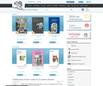 Lavitafelice.it(Casa editrice di libri) Screenshot