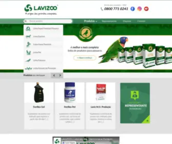 Lavizoo.com.br(Laboratórios Vitamínicos e Zootécnicos) Screenshot