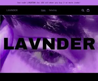 Lavndershop.com(Lavnder) Screenshot