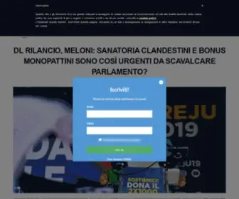 Lavocedelpatriota.it(La Voce del Patriota) Screenshot