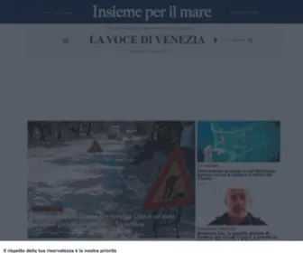 Lavocedivenezia.it(La Voce di Venezia notizie) Screenshot