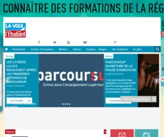 Lavoixletudiant.fr(La Voix l'Étudiant) Screenshot