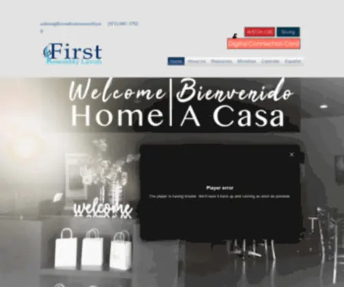Lavonfirstassembly.org(First Assembly Lavon) Screenshot