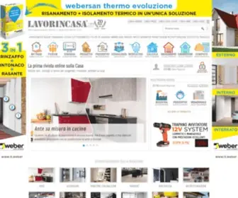 Lavorincasa.it(Tutto sulla Casa) Screenshot