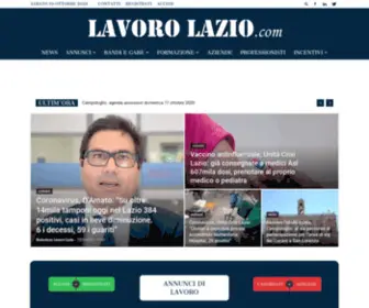 Lavorolazio.com(Lavoro Lazio) Screenshot