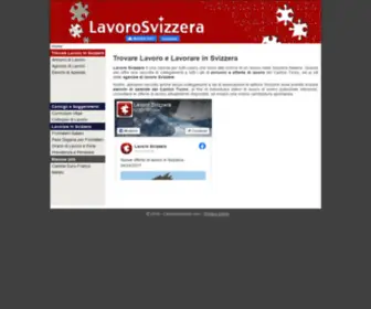Lavorosvizzera.com(Trovare Lavoro e Lavorare in Svizzera (Canton Ticino)) Screenshot