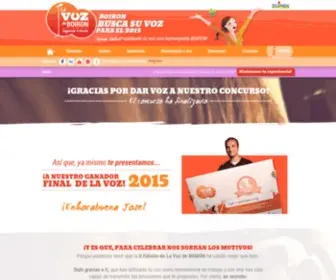 Lavozdeboiron.com(Campaña) Screenshot