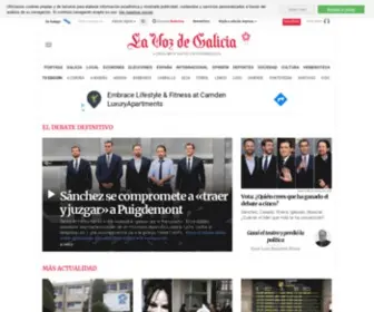 Lavozdegalicia.com(La Voz de Galicia. Toda la informaciÃ³n y Ãºltima hora sobre Galicia) Screenshot