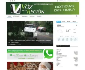 Lavozdelaregion.co(Huila: Noticias) Screenshot