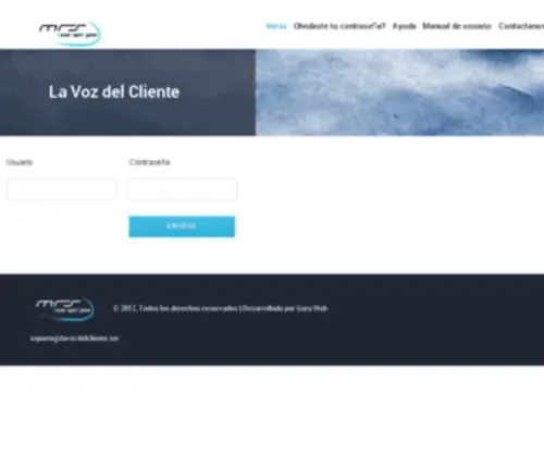 Lavozdelcliente.mx(La Voz del Cliente) Screenshot