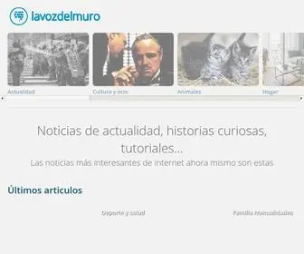 Lavozdelmuro.net(La voz del muro) Screenshot