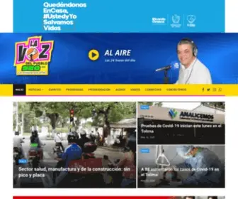 Lavozdelpueblo920AM.com(La Voz del Pueblo) Screenshot