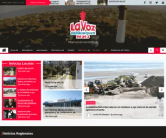 Lavozdelquequen.com.ar(La Voz Del Quequén) Screenshot