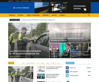 Lavozdeltomebamba.com(La Voz del Tomebamba) Screenshot