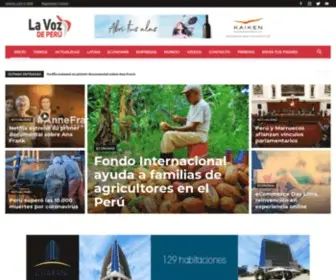 Lavozdeperu.com(La Voz de Perú) Screenshot