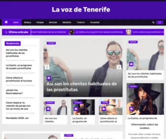 Lavozdetenerife.com(La Voz de Tenerife) Screenshot