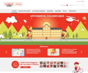 Lavueltajuniorcofidis.com(La Vuelta Junior Cofidis) Screenshot