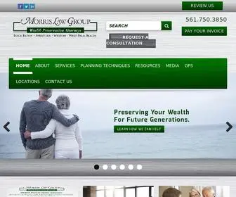 Law-Morris.com(Our team of skilled legal counsel) Screenshot