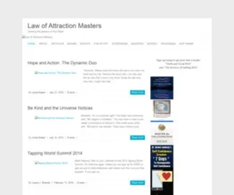 Law-OF-Attraction-Masters.com(Law Of Attraction Masters) Screenshot