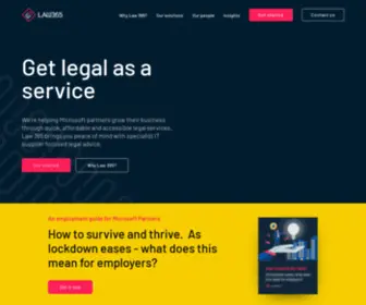 Law365.co(Law 365) Screenshot