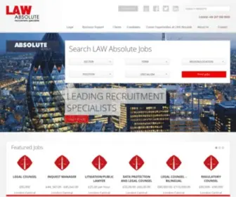 Lawabsolute.com(LAW Absolute) Screenshot