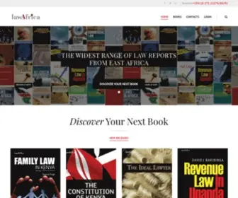 Lawafricaebooks.co.ke(Lawafrica) Screenshot