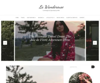 Lawandereuse.com(A travelogue & style diary by ASHA) Screenshot