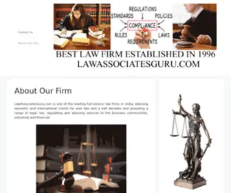 Lawassociatesguru.com(About Our Firm) Screenshot