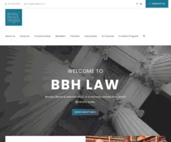 Lawbbh.com(BROOKS, BERNE & HERNDON PLLC) Screenshot