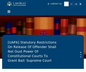 Lawbeat.in(Indian Legal News) Screenshot