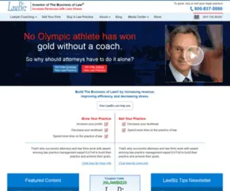 Lawbiz.com(Ed Poll's LawBiz) Screenshot