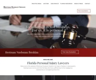 Lawbni.com(Boca Raton Personal Injury Lawyer Near Me) Screenshot