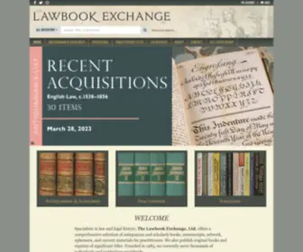 Lawbookexchange.com(The Lawbook Exchange) Screenshot