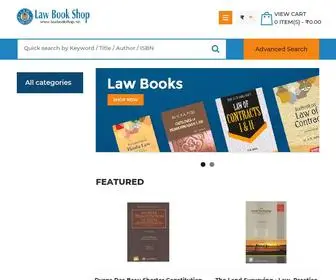 Lawbookshop.net(Buy CA and CMA Students Books Online India) Screenshot