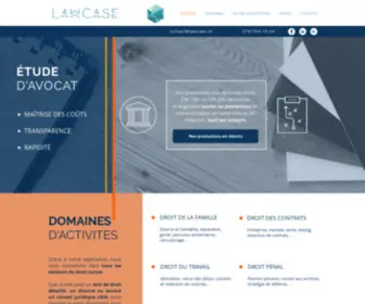 Lawcase.ch(Conseils Juridiques) Screenshot