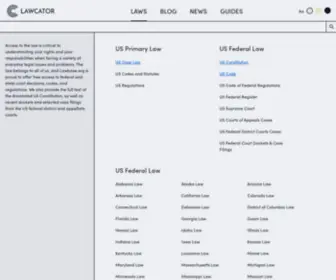 Lawcator.org(Lawcator) Screenshot