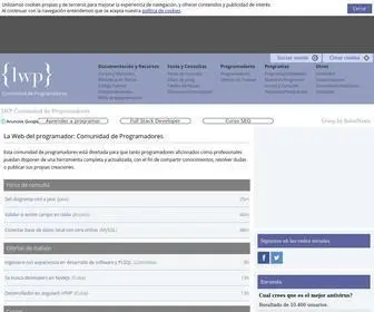 Lawebdelprogramador.com(La Web del Programador) Screenshot