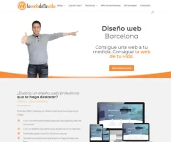 Lawebdetuvida.com(Diseño de Páginas WEB en Barcelona y TODO el mundo) Screenshot