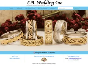 Laweddingrings.com(Wedding Rings) Screenshot