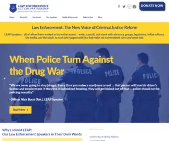Lawenforcementactionpartnership.org(Law Enforcement) Screenshot